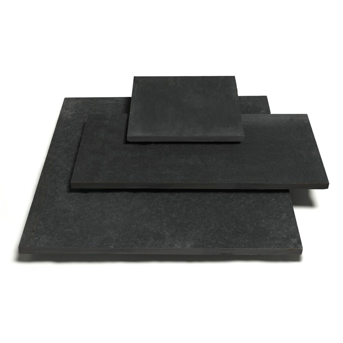 Kota Black Limestone - Sawn & Colour Sealed Paving Slabs