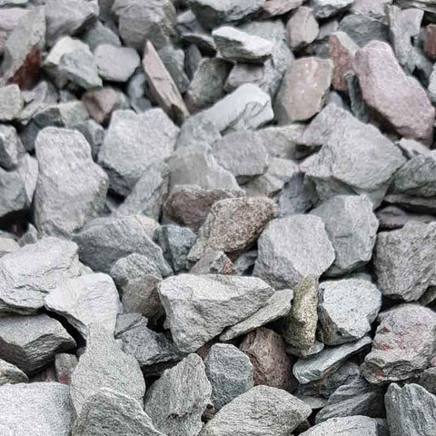 Welsh Green Crushed Slate Chippings 20mm Bulk Bag