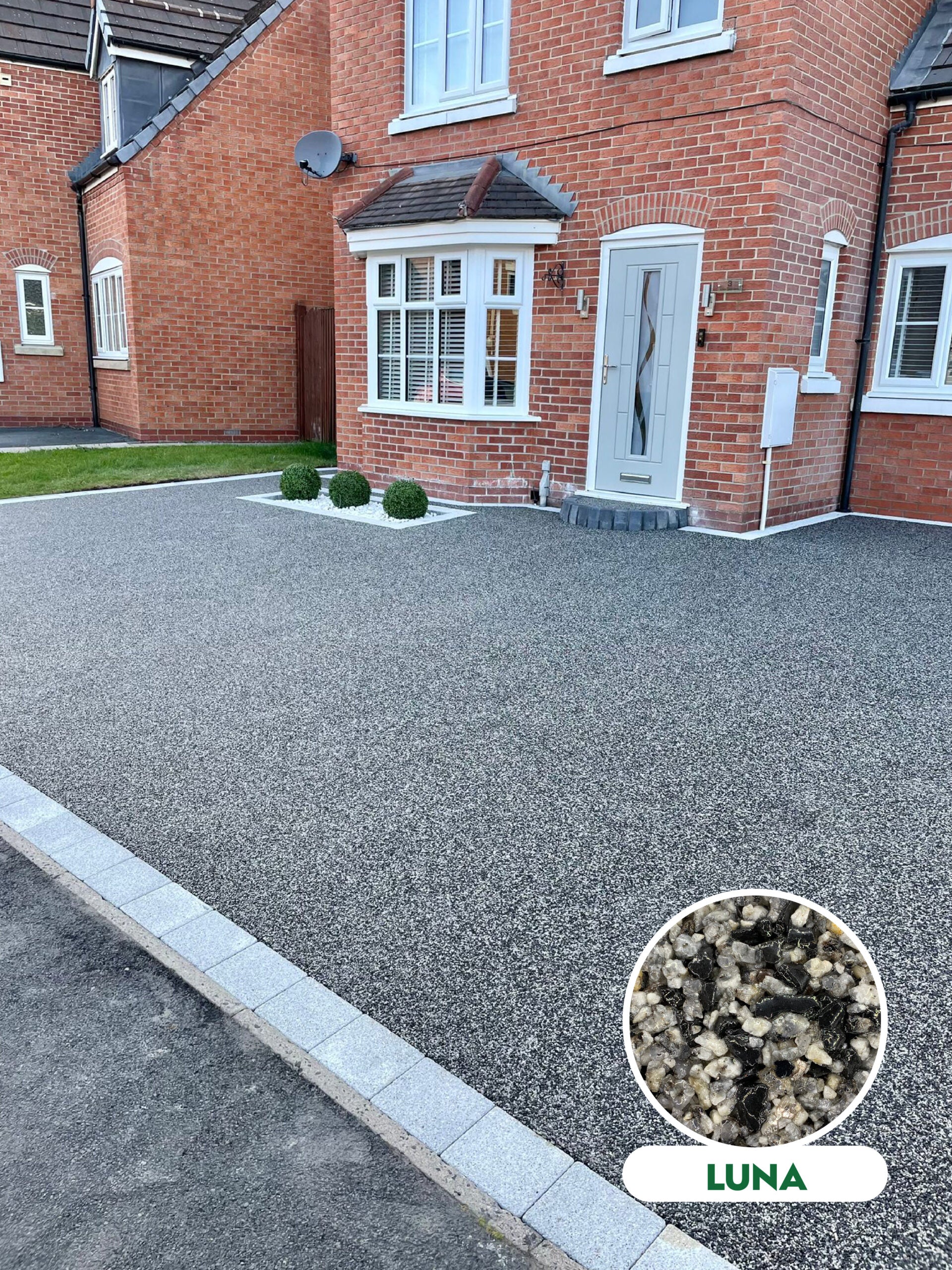 UVR Resin Bound Kit – Grey Luna, 1-5mm | 4sqm-36sqm