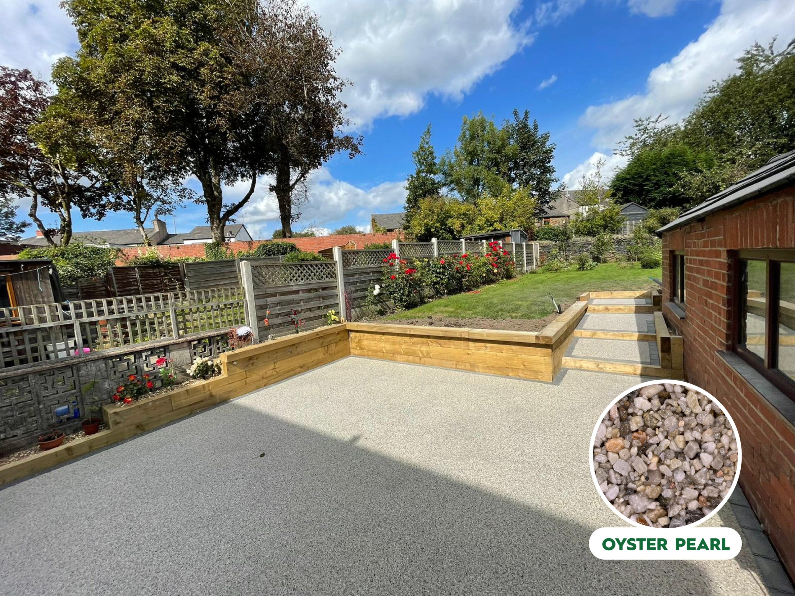 UVR Resin Bound Kit – Silver Oyster Pearl, 1-5mm | 4sqm-36sqm