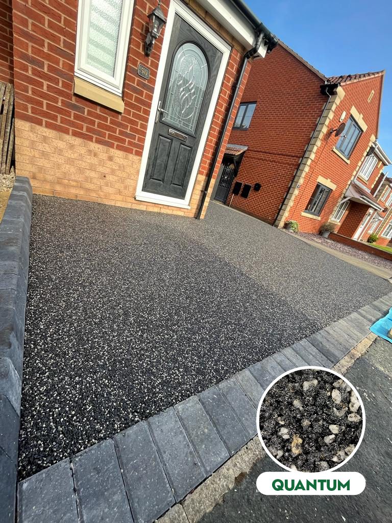UVR Resin Bound Kit – Black Quantum, 1-5mm | 4sqm-36sqm