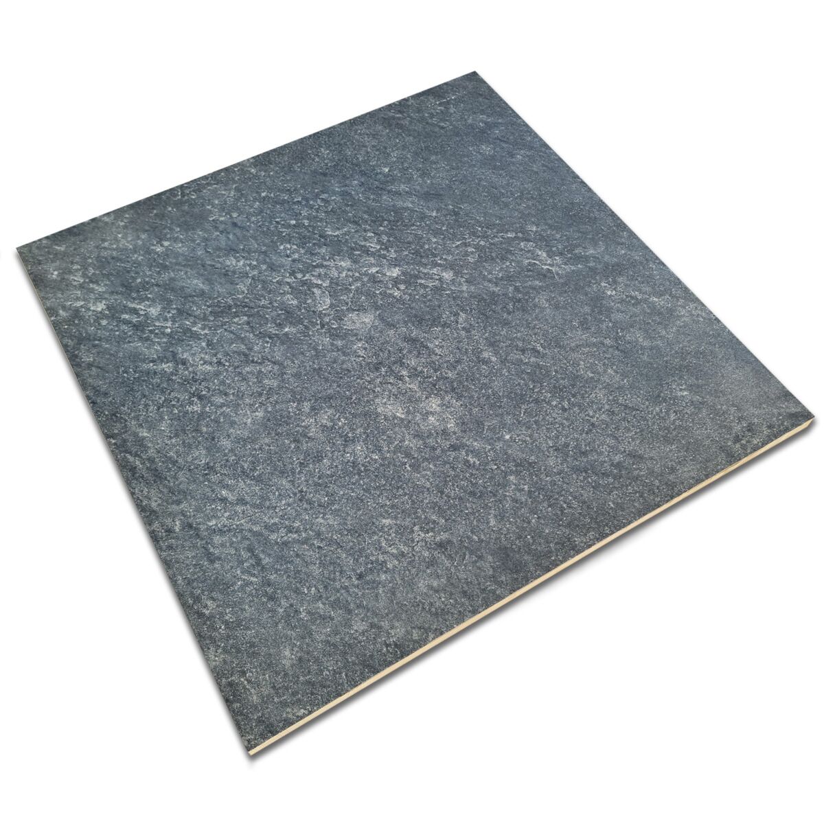 Bourton Anthracite - Dark Grey Patio Porcelain Paving Slabs - 600 x 600 x 20 mm