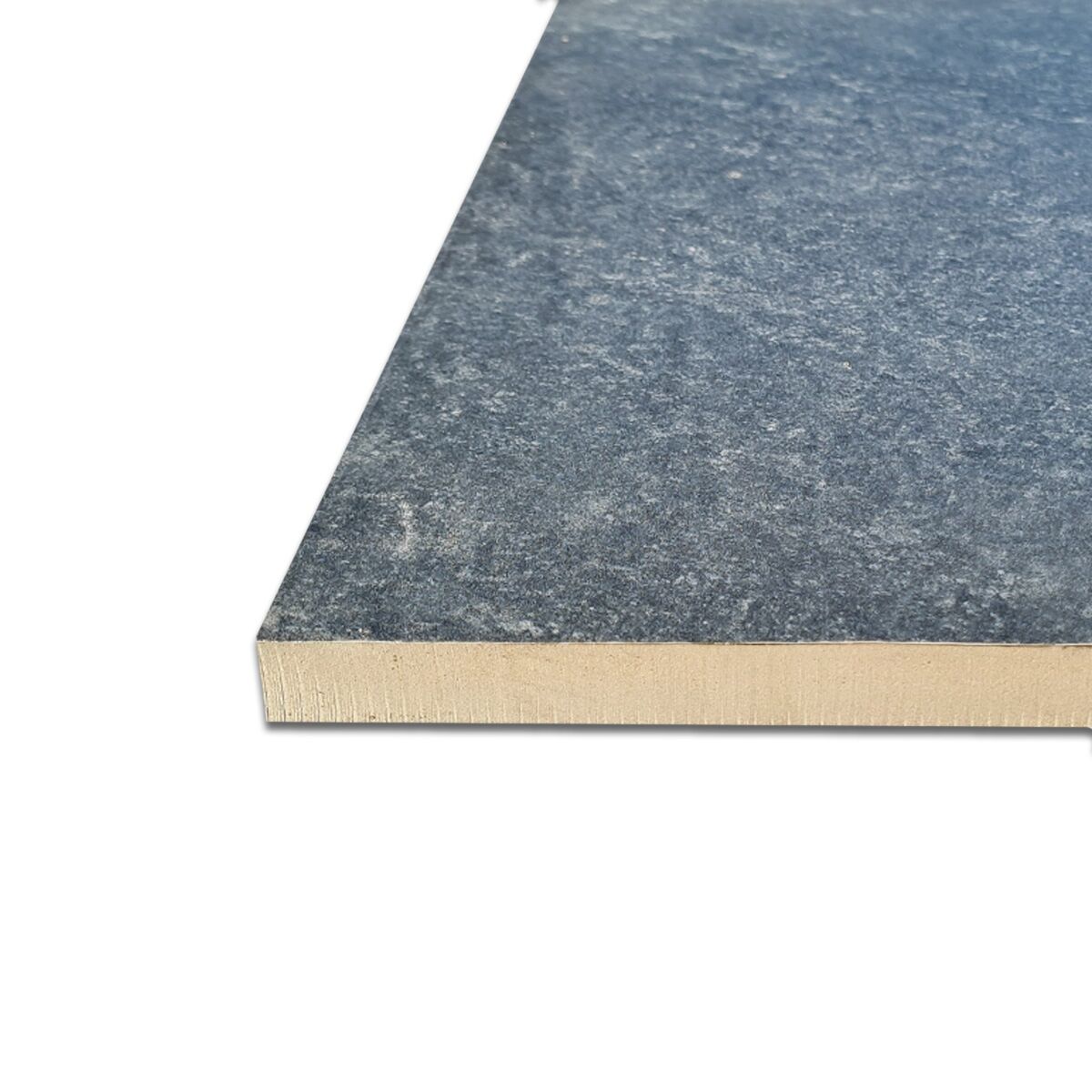 Bourton Anthracite - Dark Grey Patio Porcelain Paving Slabs - 600 x 600 x 20 mm