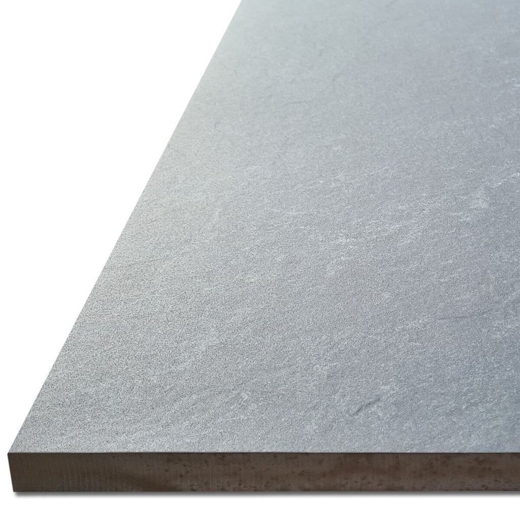 Bourton Anthracite - Dark Grey Patio Porcelain Paving Slabs - 900 x 600 x 20 mm