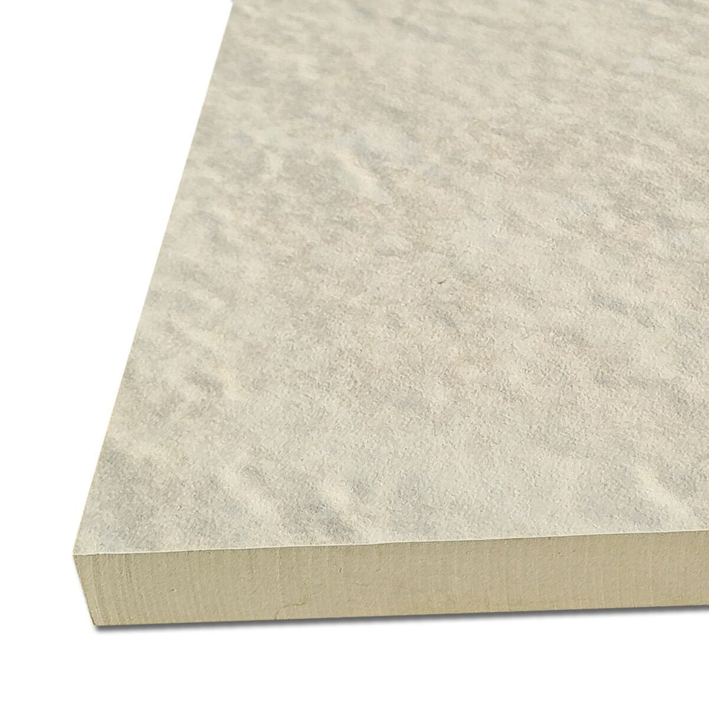 Bourton Cream - Light Buff Patio Porcelain Paving Slabs - 600 x 600 x 20 mm