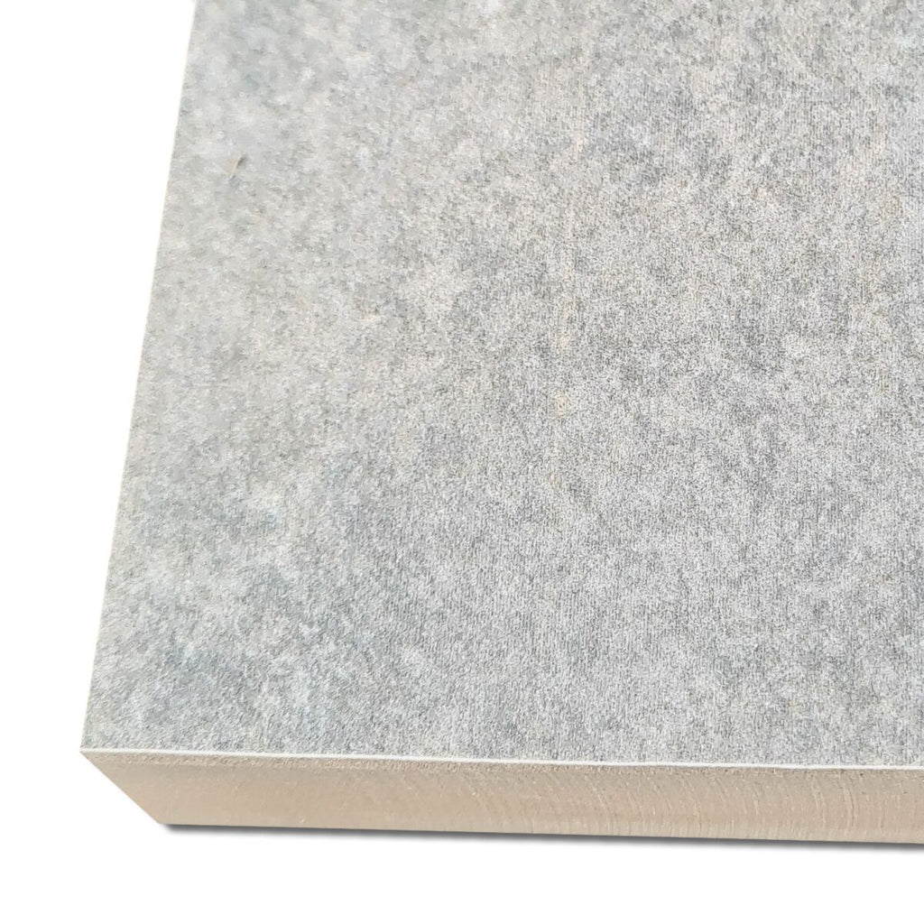 Bourton Steel - Grey Patio Porcelain Paving Slabs - 900 x 600 x 20 mm