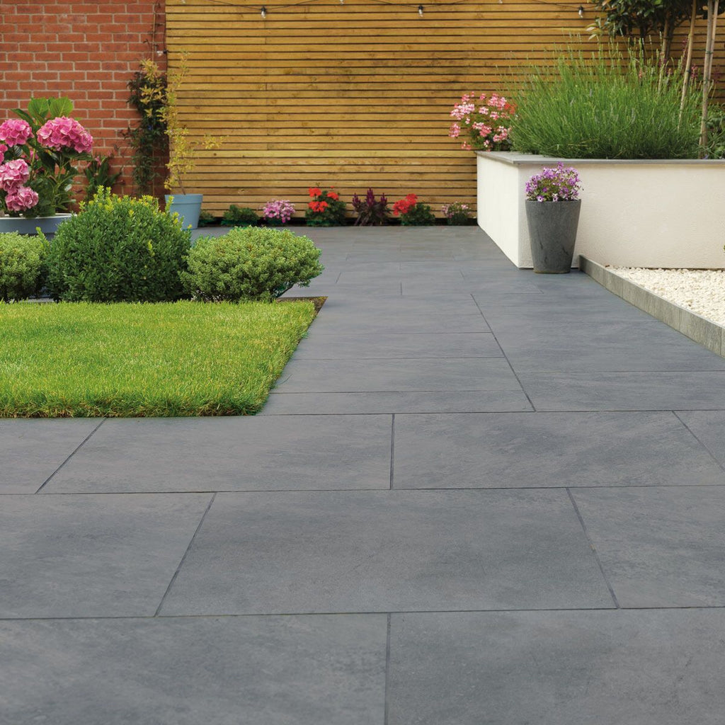 Calibra Chalkboard Porcelain Paving Slabs (595 x 595 x 20 mm)
