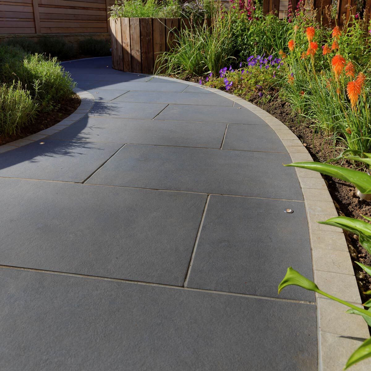Dolomite Slate - Porcelain Paving Slabs (1000 x 500 mm)