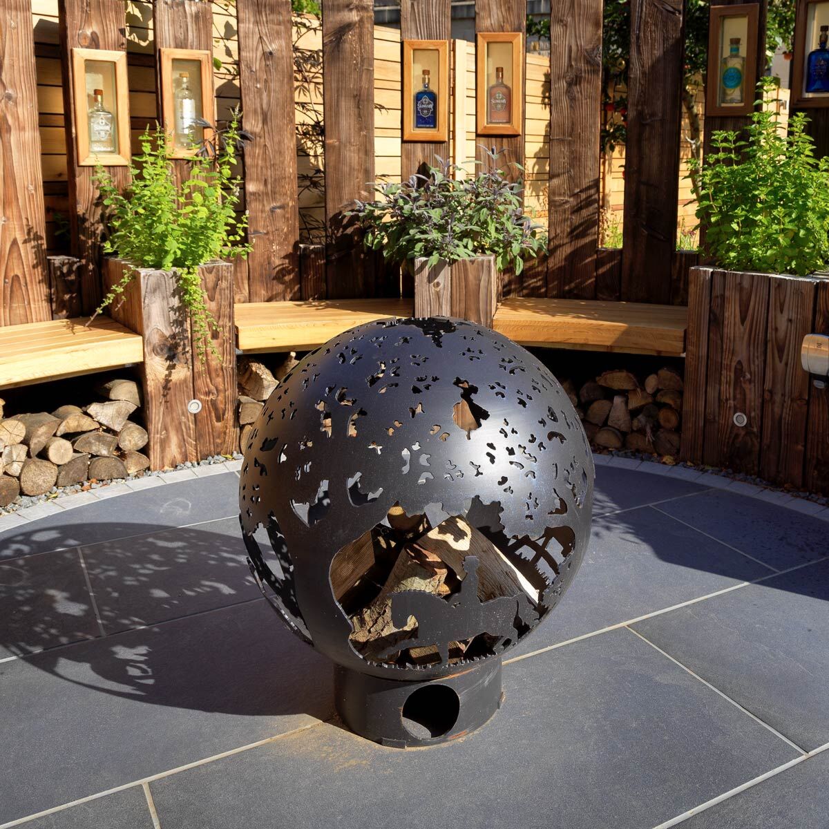 Dolomite Slate - Porcelain Paving Slabs (1000 x 500 mm)