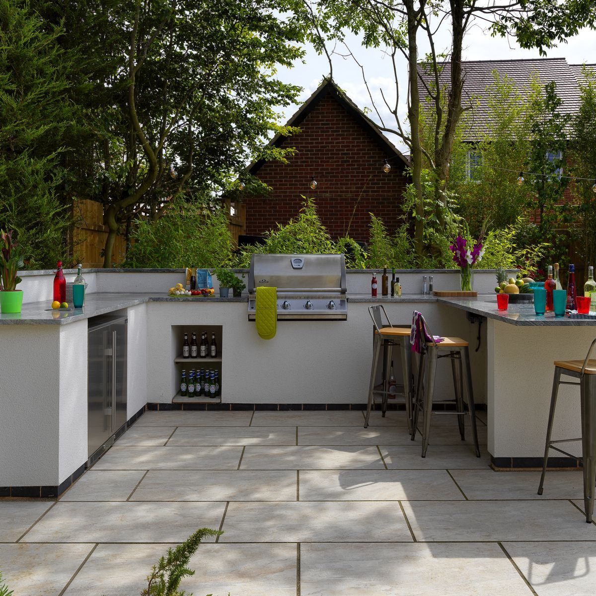 Dolomite Dust - Porcelain Paving Slabs (1000 x 500 mm)