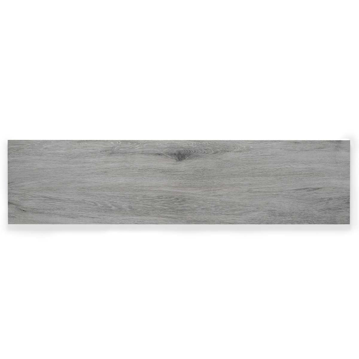Deckwood Ash - Wood-Effect Porcelain Plank Paving Slabs (1200 x 295 mm)