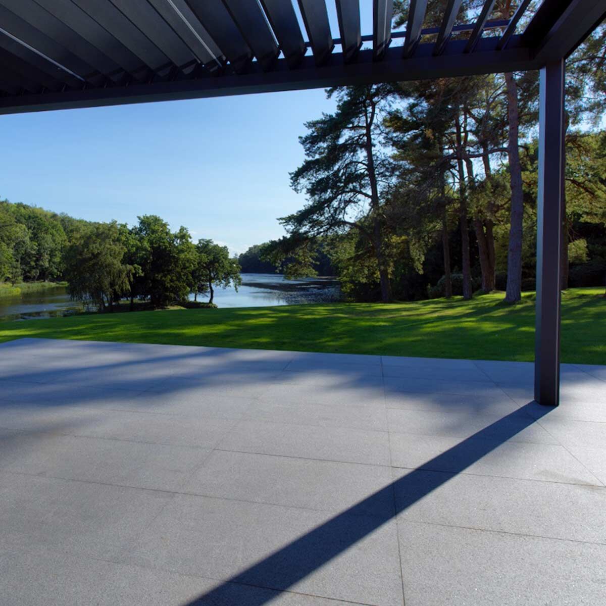 Granite Carbon - Porcelain Paving Slabs (900 x 600 mm)