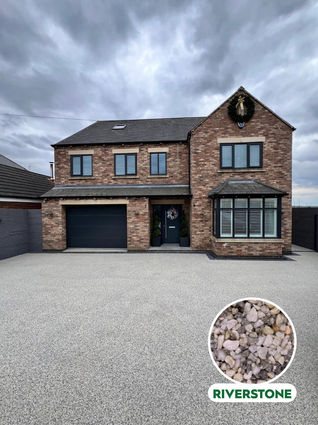 UVR Resin Bound Kit – Grey Riverstone, 1-5mm | 4sqm-36sqm