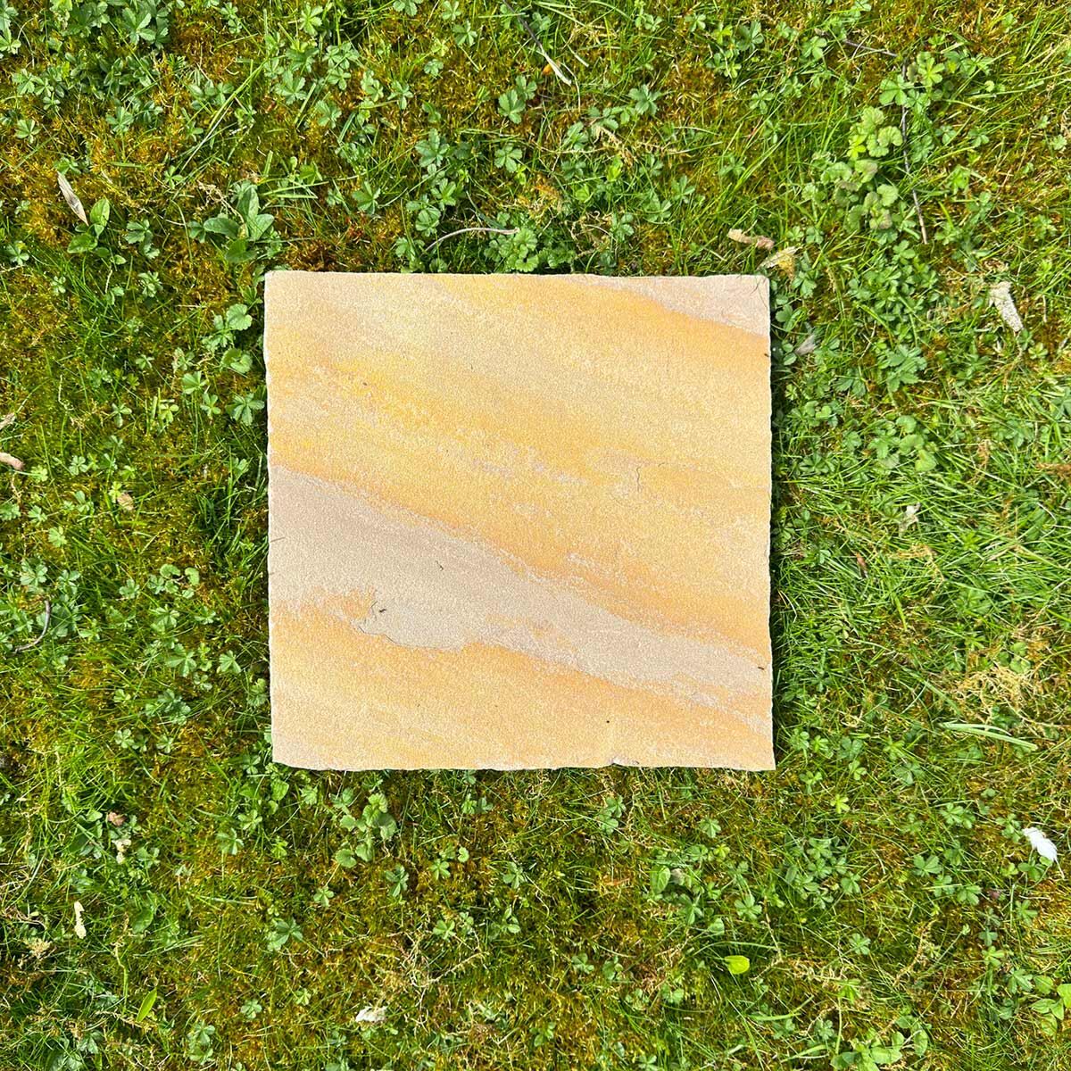 Rustic Blend (18mm Calibrated) - Riven Indian Sandstone Patio Paving Slabs