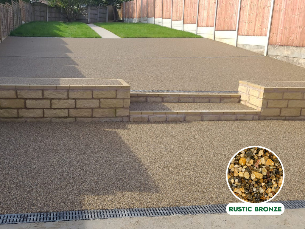 UVR Resin Bound Kit – Gold Rustic Bronze, 1-5mm | 4sqm-36sqm