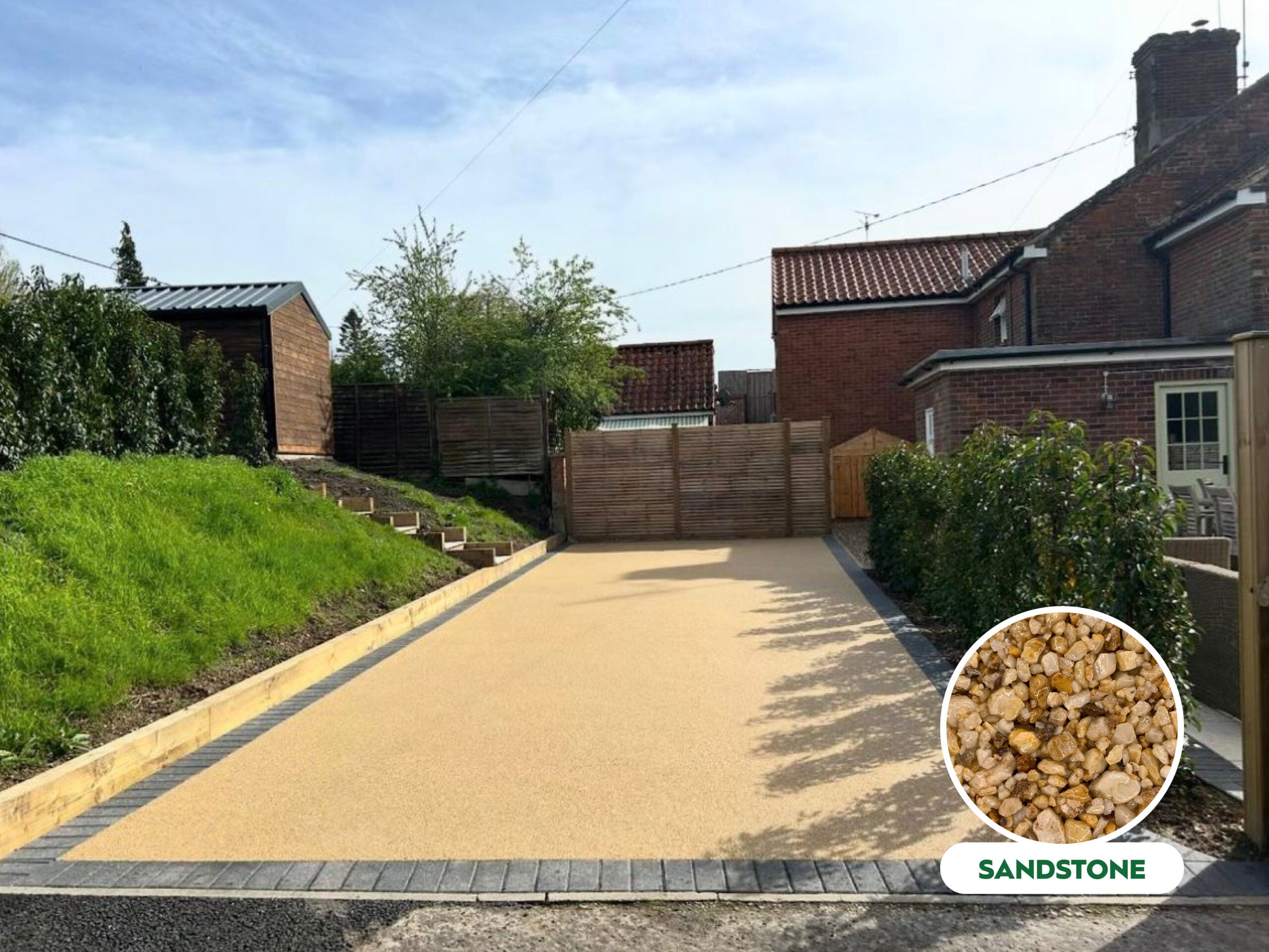 UVR Resin Bound Kit – Cream Sandstone, 1-5mm | 4sqm-36sqm