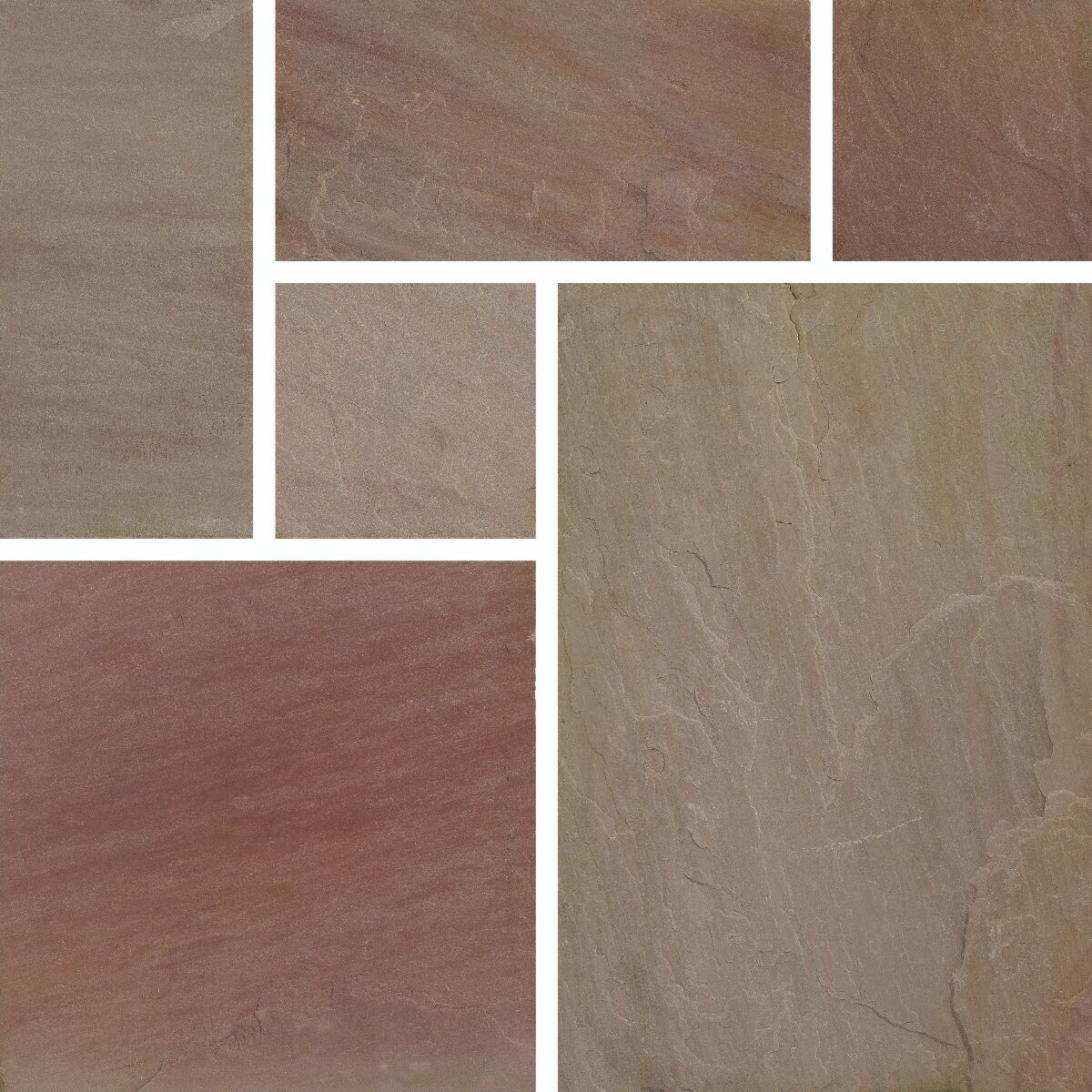 Cambridge Flagstones - Tumbled Sandstone Paving