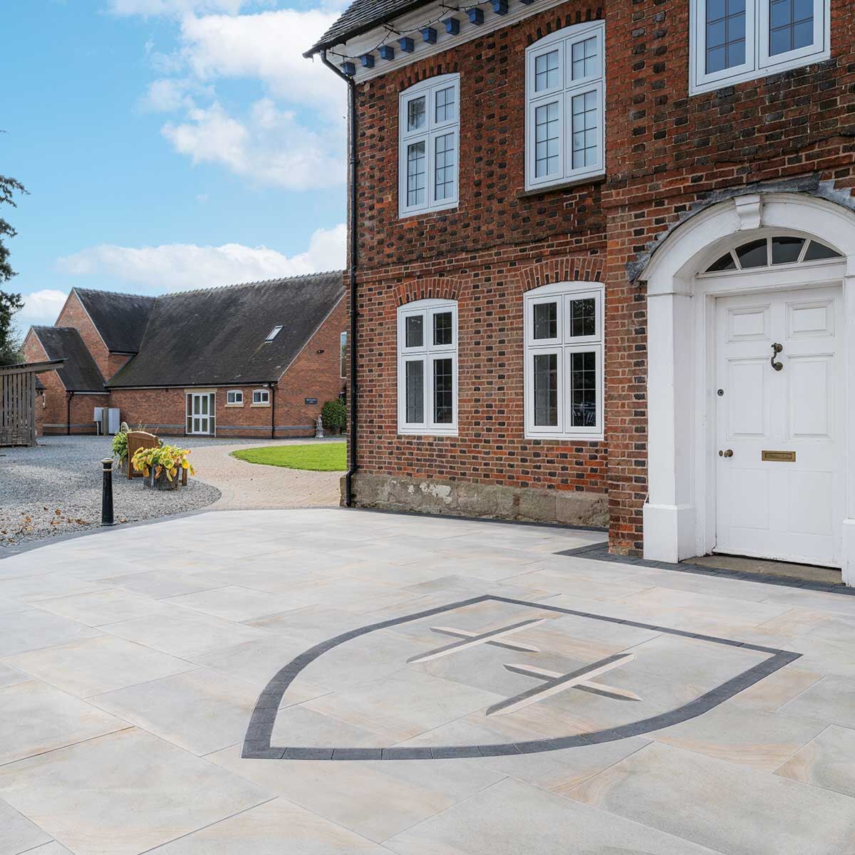 Yorkstone Porcelain Paving Slabs (900 x 600 x 20 mm)