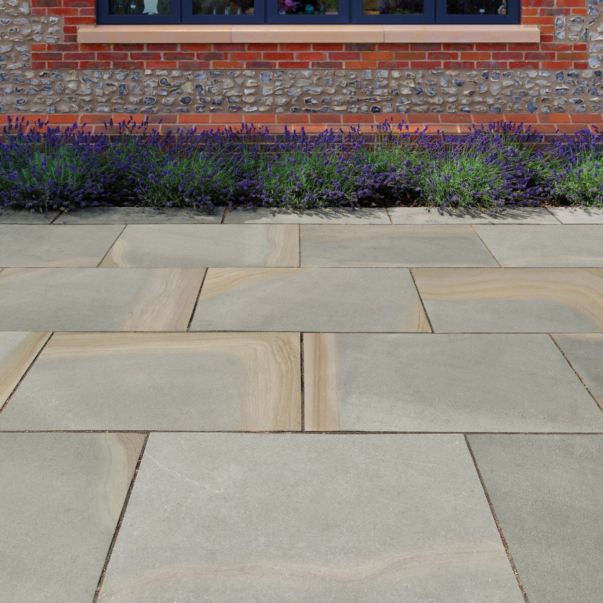 Yorkstone Porcelain Paving Slabs (900 x 600 x 20 mm)